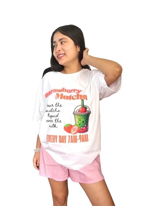 Matcha Boba Aesthetic Shirt